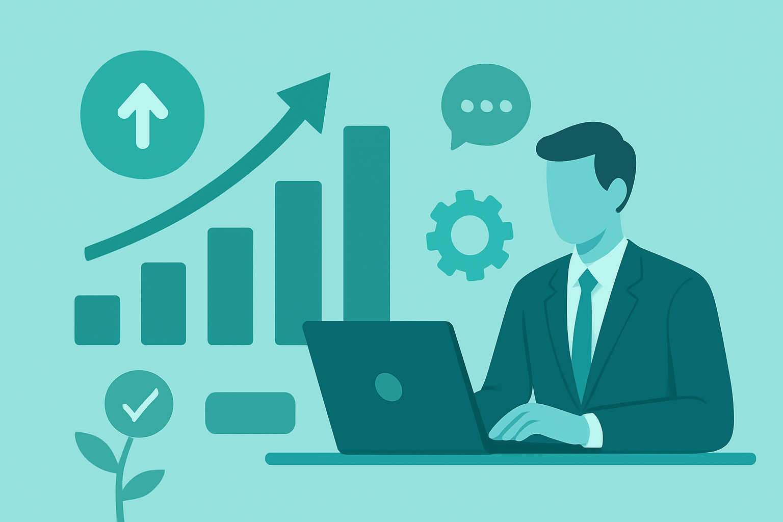 Business Solutions Illustration